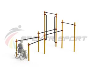 Купить Спортивный комплекс для инвалидов-колясочников WRK-D19_76mm в Ершове 