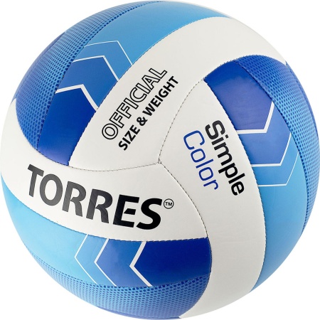 Купить Мяч волейбольный Torres Simple Color любительский р.5 в Ершове 